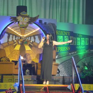 Da staunte das Publikum, sang doch tatsächlich die Conchita rum.