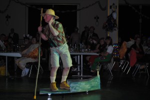 Die Ladyknaller ganz galant, repräsentieren das Markkleeberger Gondwanaland.