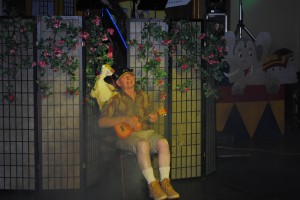 Der Otto und der Sid sie sangen, im Lindensaal ganz unbefangen.