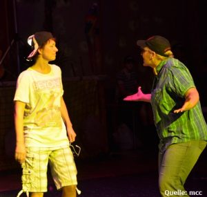 Das Programm wird auch male pepper, hier haben wir sogar Rapper.